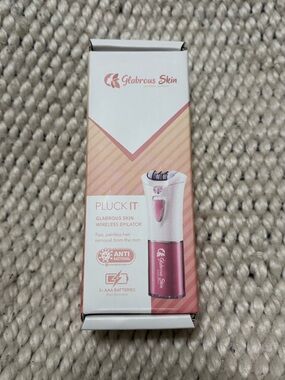 Glabrous Skin Pluck It Wireless Epilator. Brand new in sealed box. Great reviews